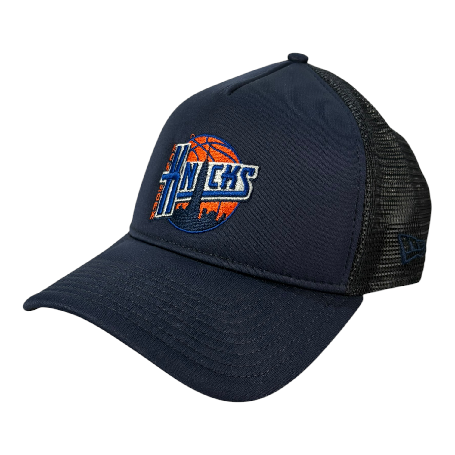 Kith x New Era The New York Knicks 9Forty A Frame Trucker Hat Nocturnal
