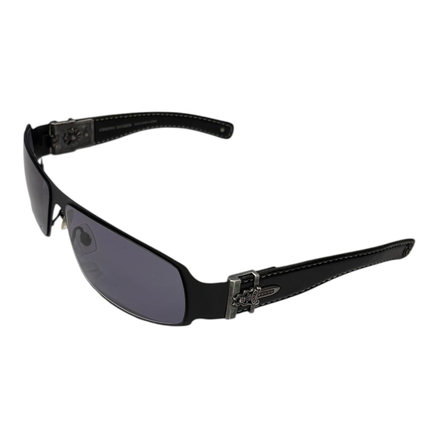Chrome Hearts Deviant II Sunglasses Black