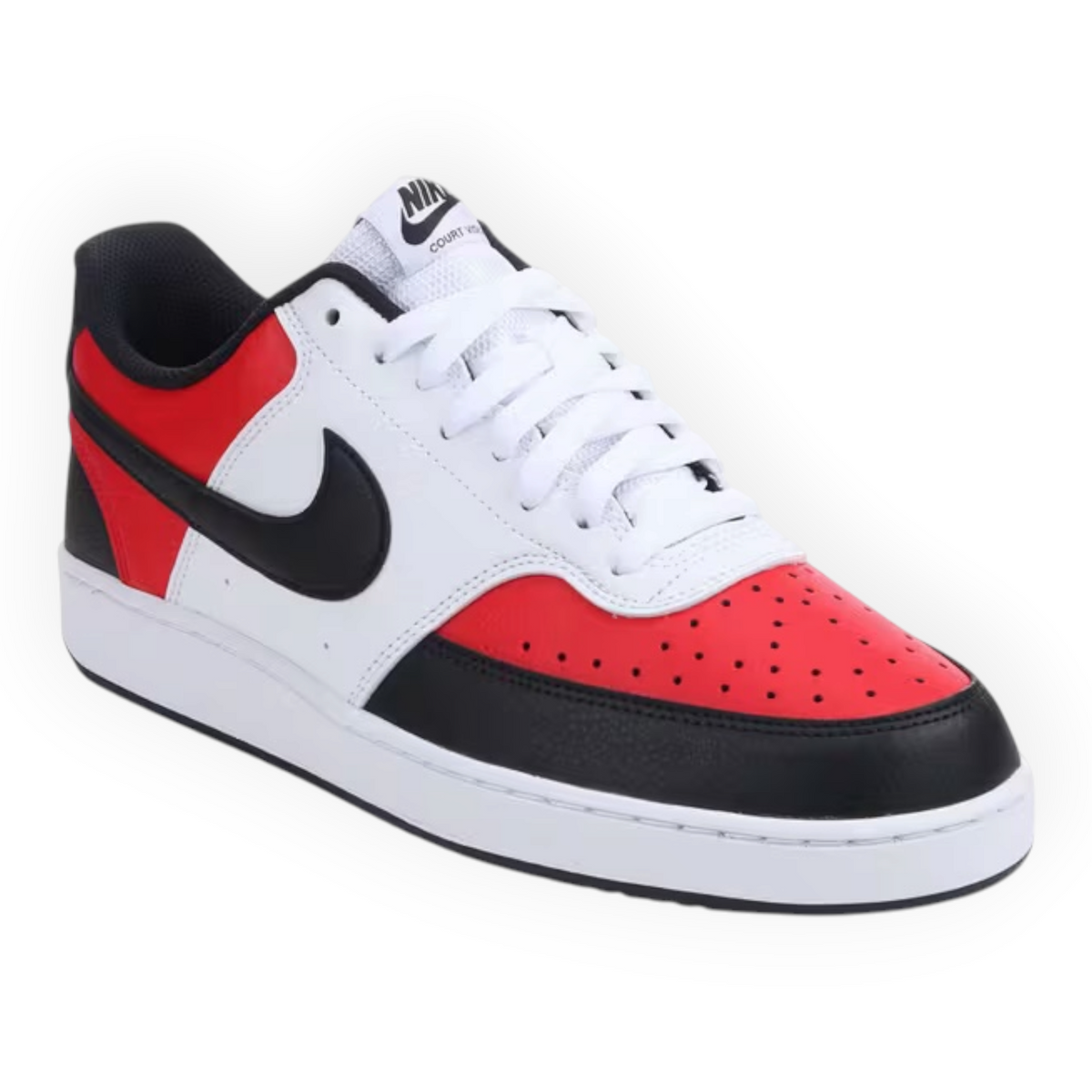 Nike Court Vision Low White/University Red/Black (Women's)