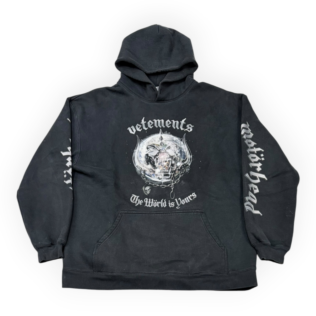 Vetements Motorhead Hoodie Black