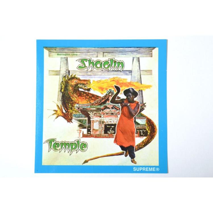 Supreme/Barrington Levy & Jah Life Shaolin Temple Sticker