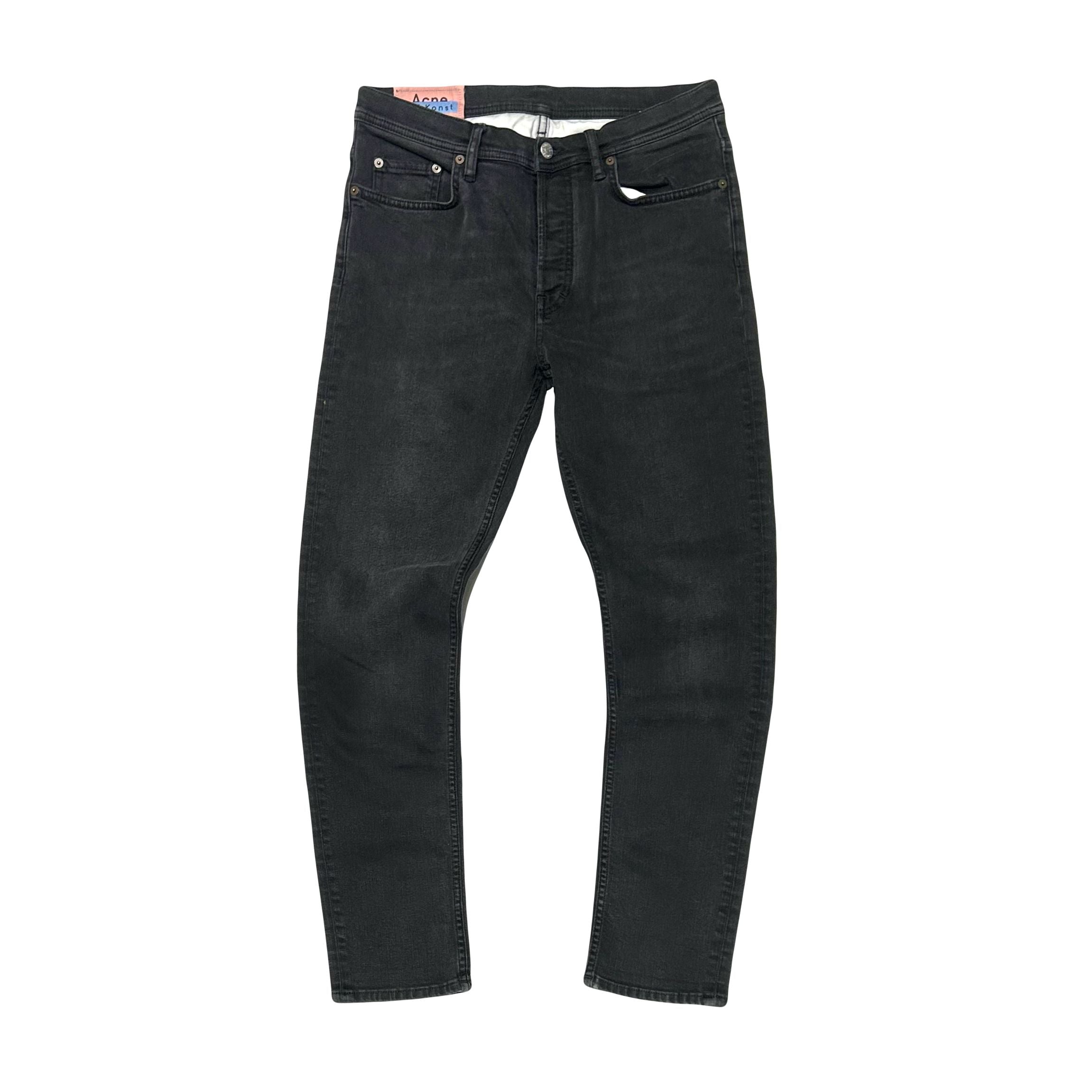 Acne Studios Bla Konst River Jeans Used Black