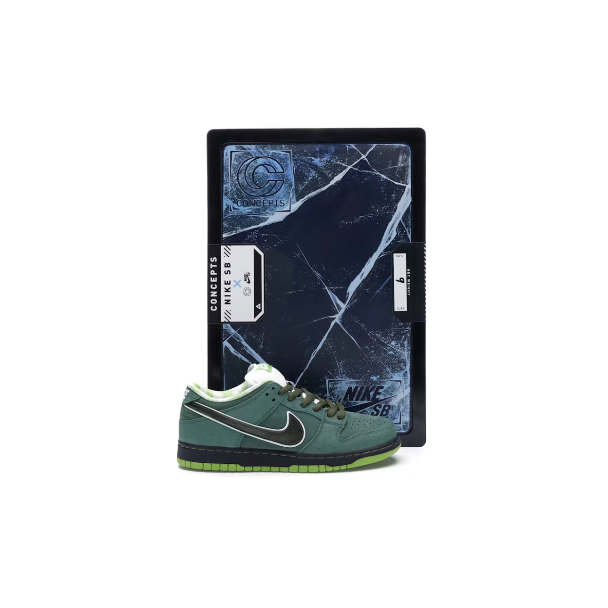 Nike SB Dunk Low Concepts Green Lobster (Special Box)