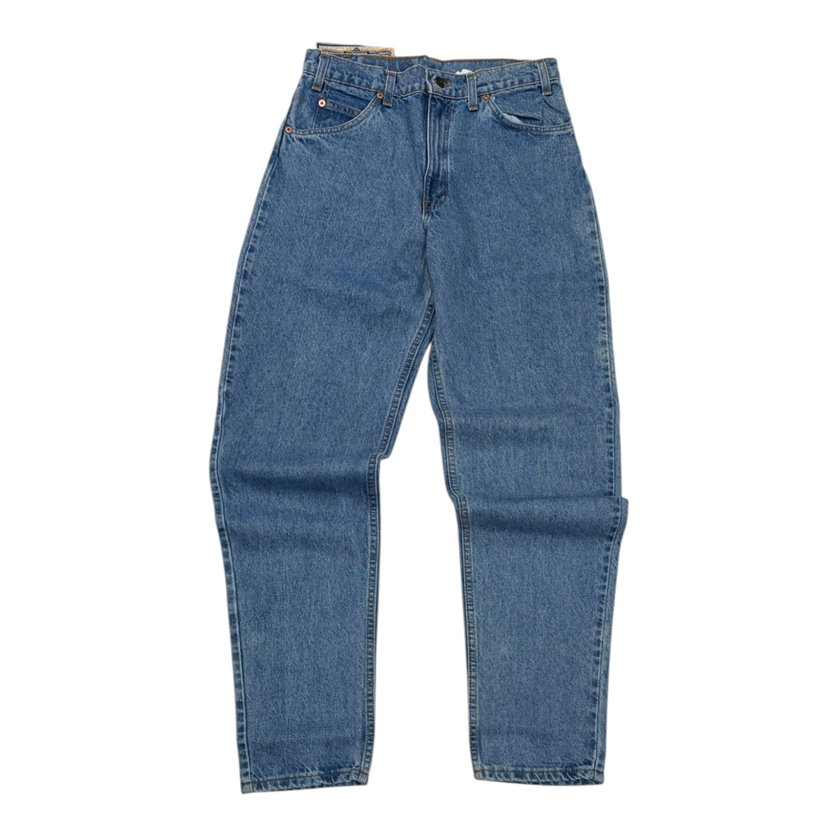 1992 Levi's 550 Orange Tab Denim Jeans Light Wash