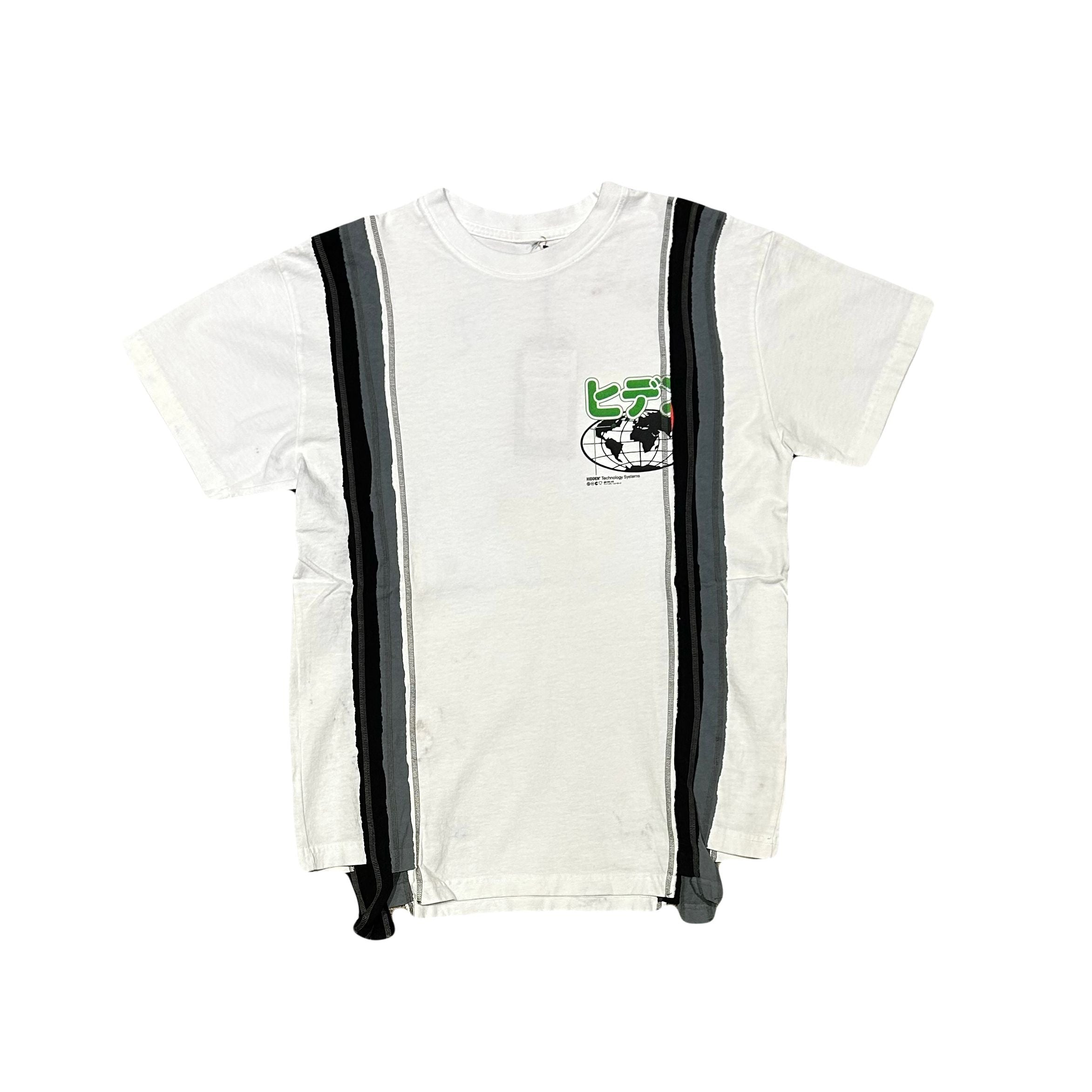 Hidden NY x Needles Rebuild Worldwide T-Shirt White