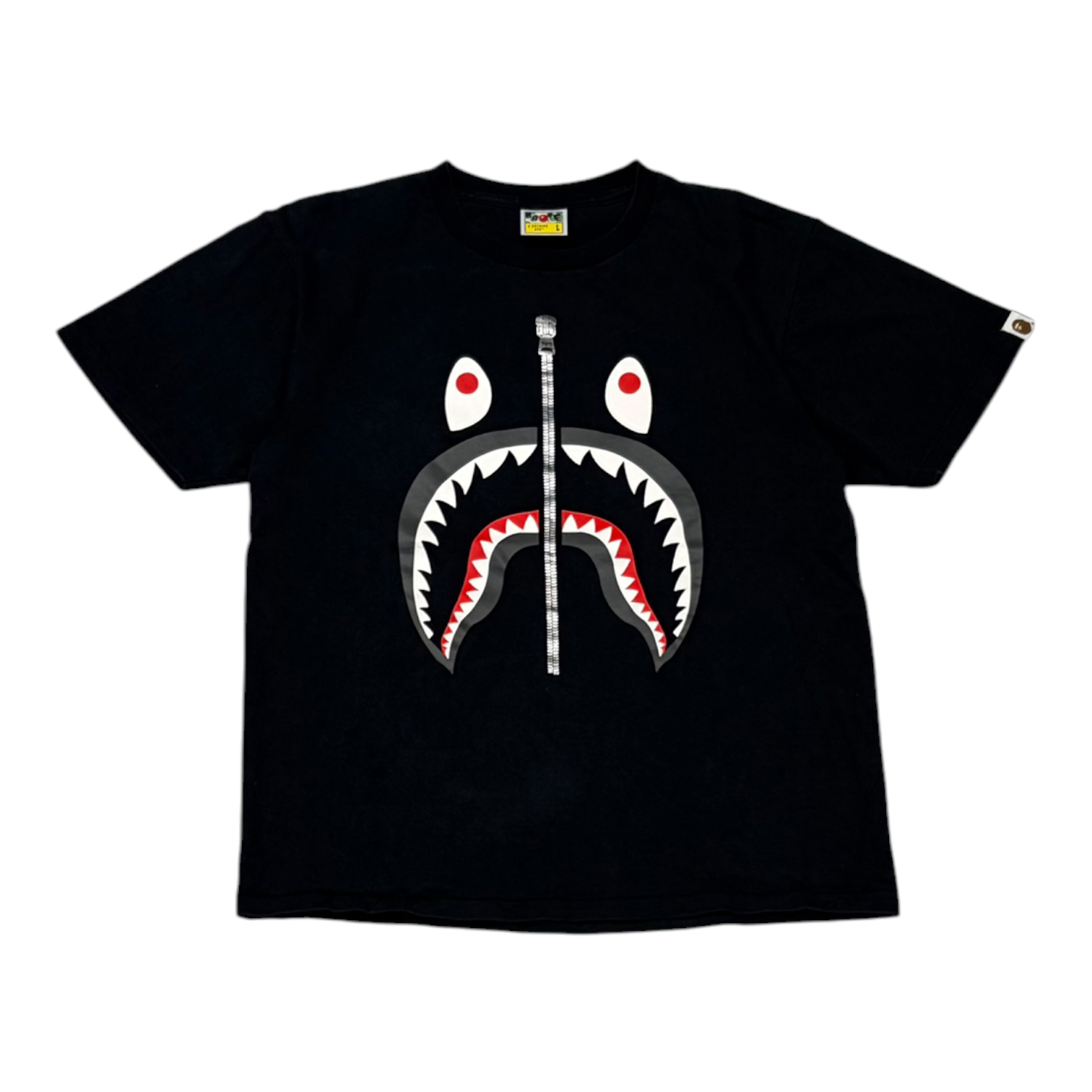 BAPE Shark Tee Black