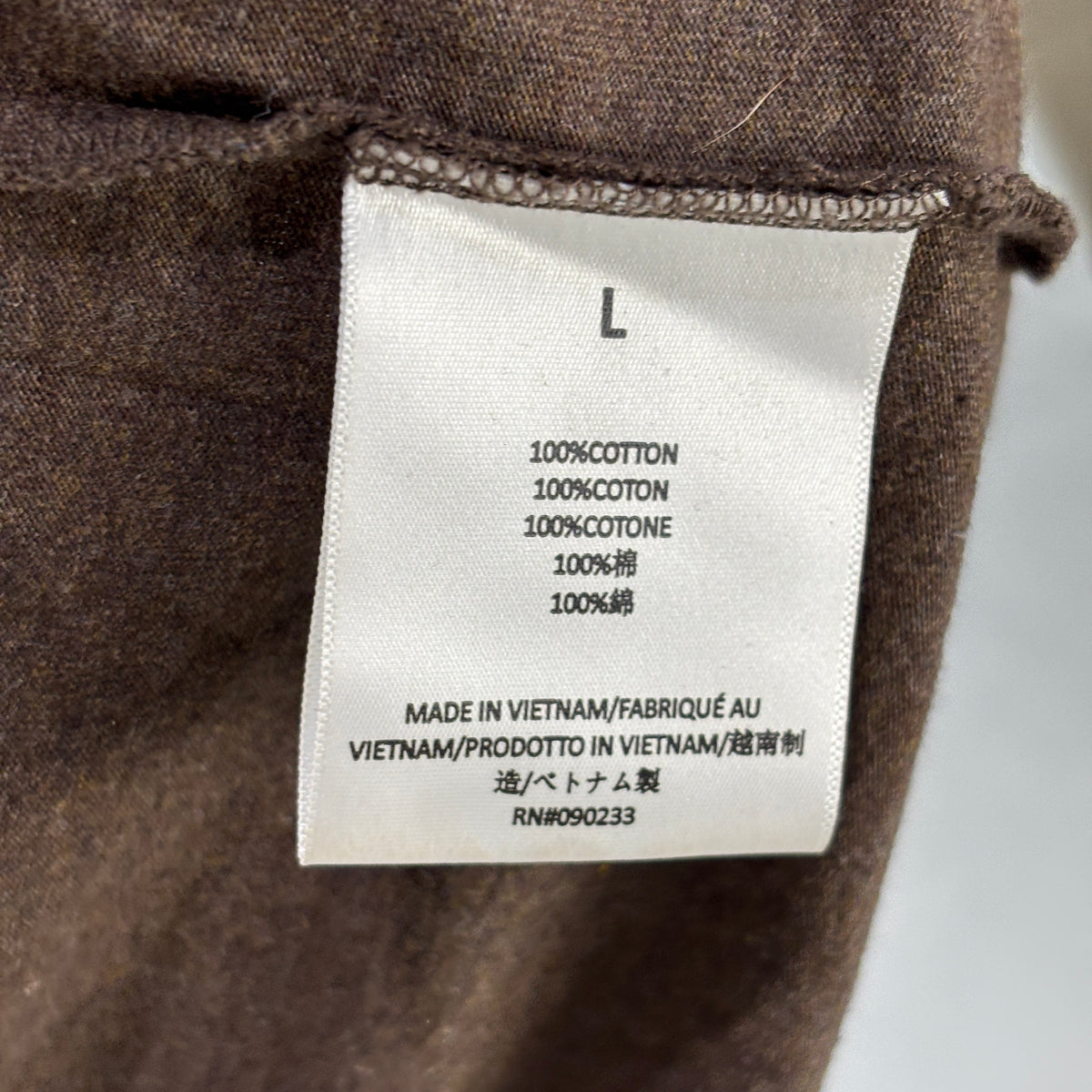 Fear of God Essentials LS Tee Heather Wood