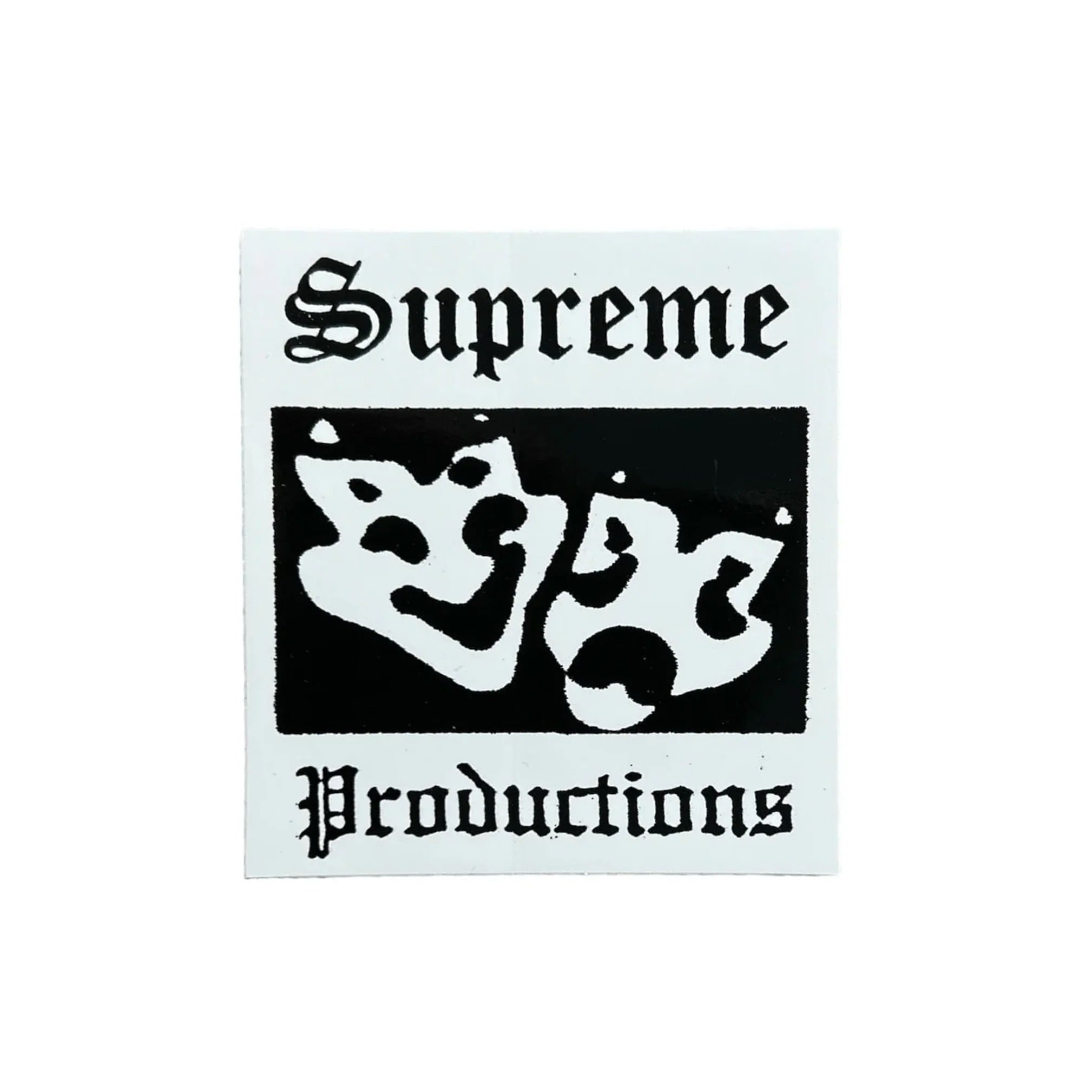 Supreme Productions Sticker