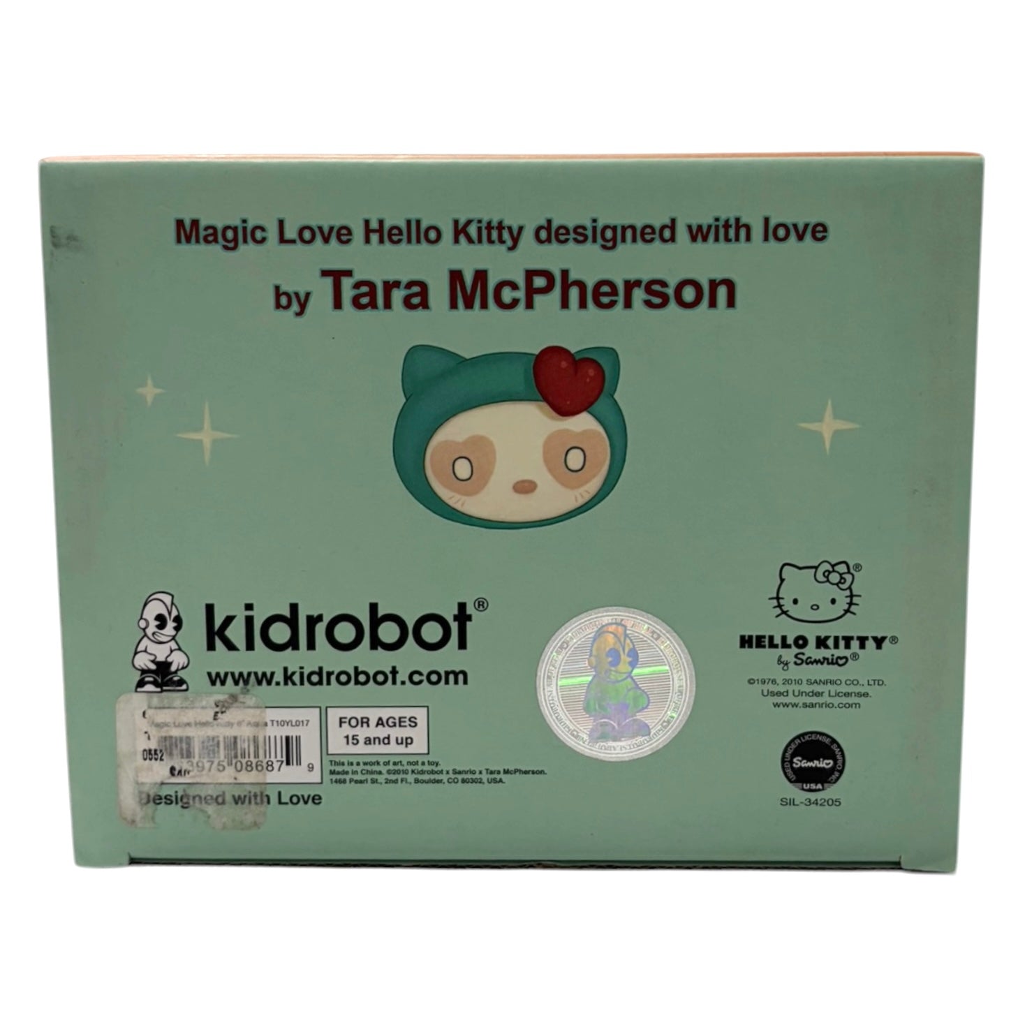 Kidrobot x Tara McPherson Magic Love Hello Kitty 6"Vinyl Figure