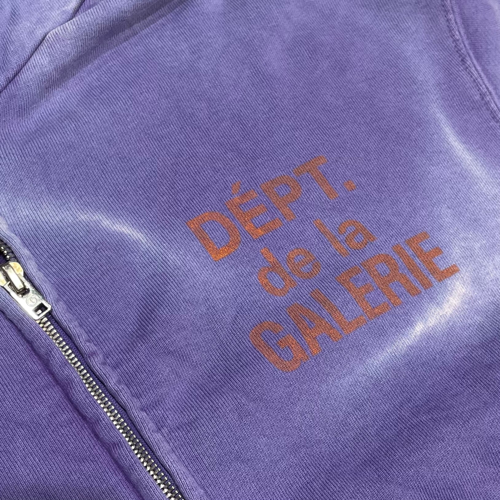 Gallery Dept. French Zip Hoodie Purple