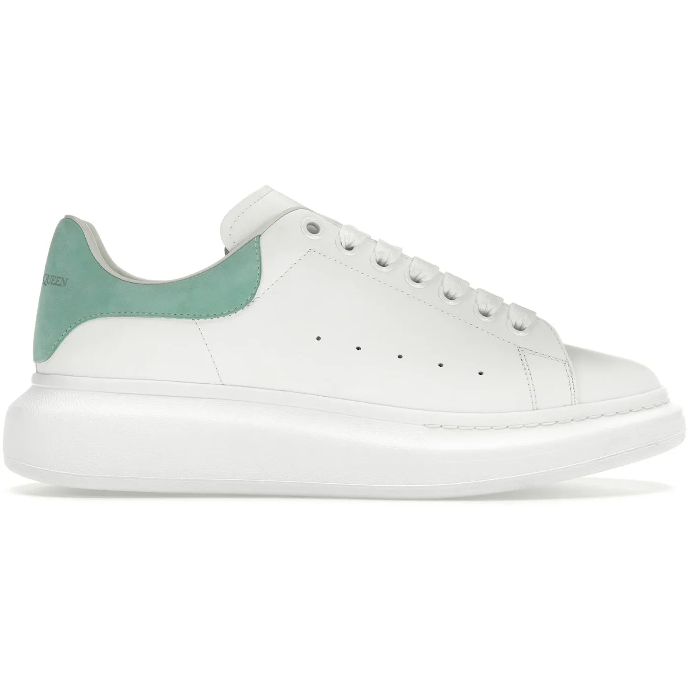 Alexander McQueen Oversized White Teal