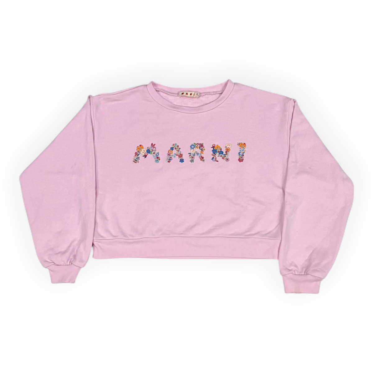 Marni Kids Bouquet Sweatshirt Pink
