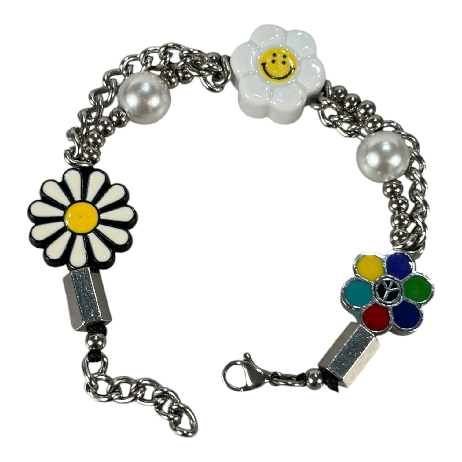 Salute Flower Smile Bracelet