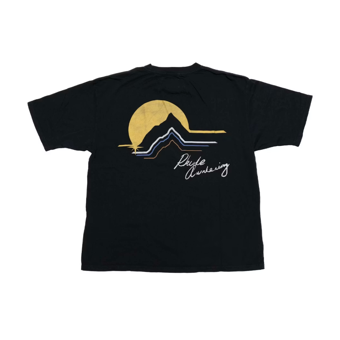 Rhude Awakening Tee Black