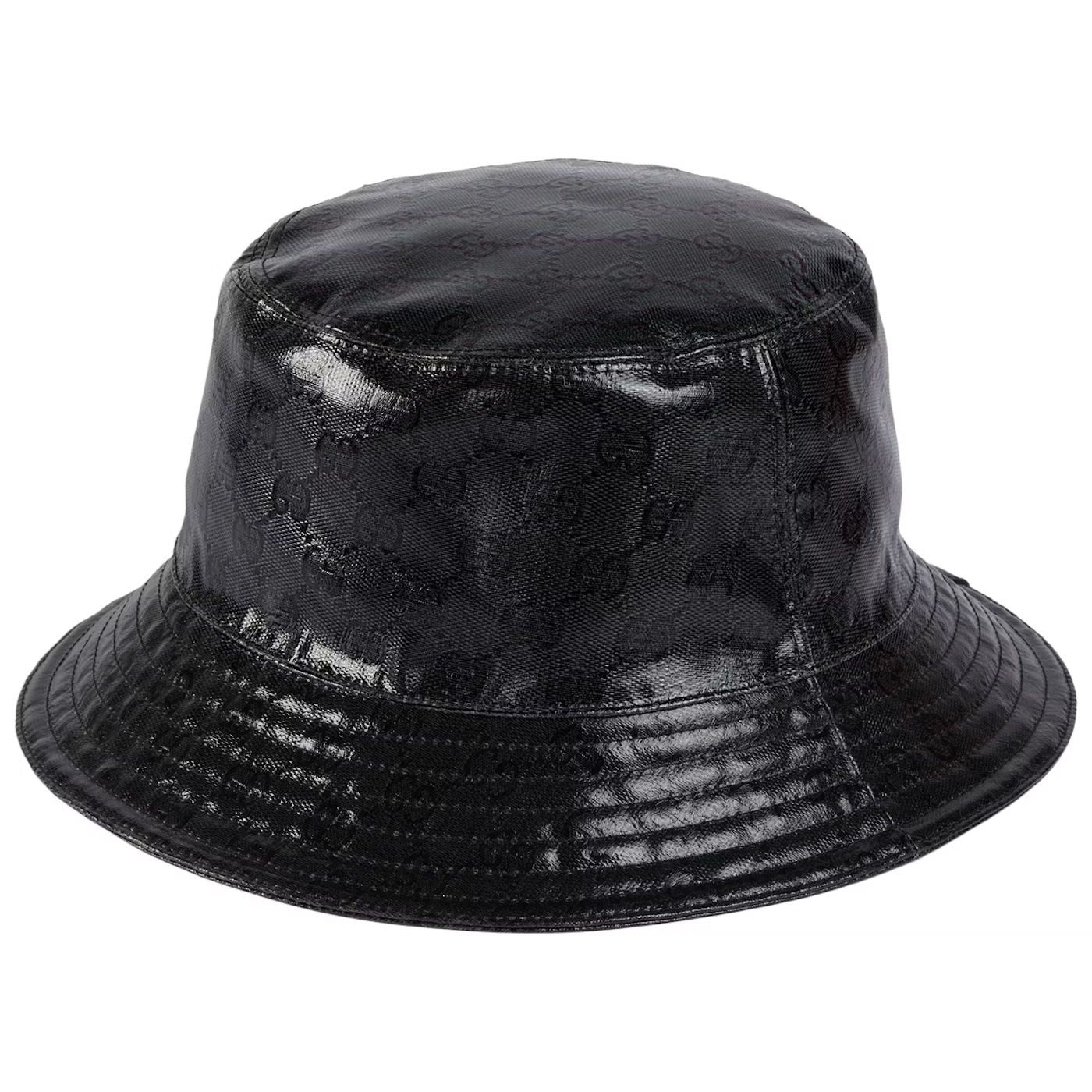 Gucci GG Crystal Bucket Hat Black