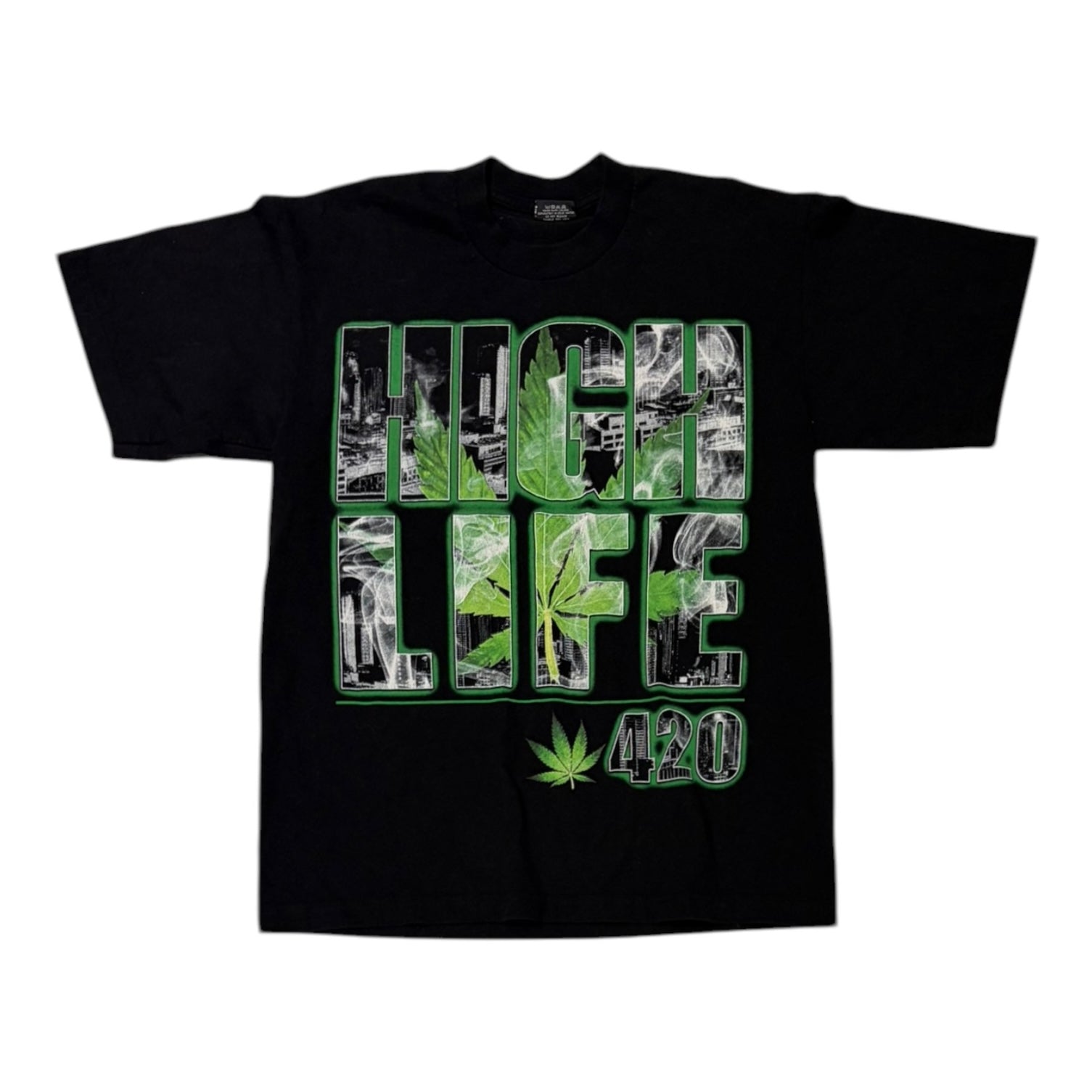 High Life Y2K Pro-Tag Tee Black