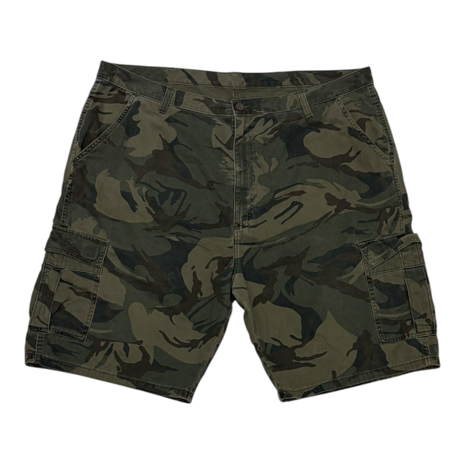 Y2K Wrangler Camo Cargo Shorts