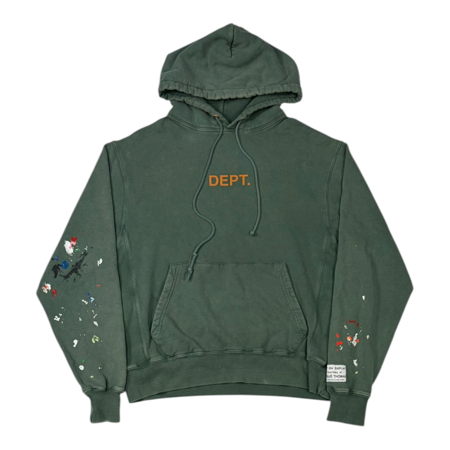 Gallery Dept. Center Logo Hoodie Green