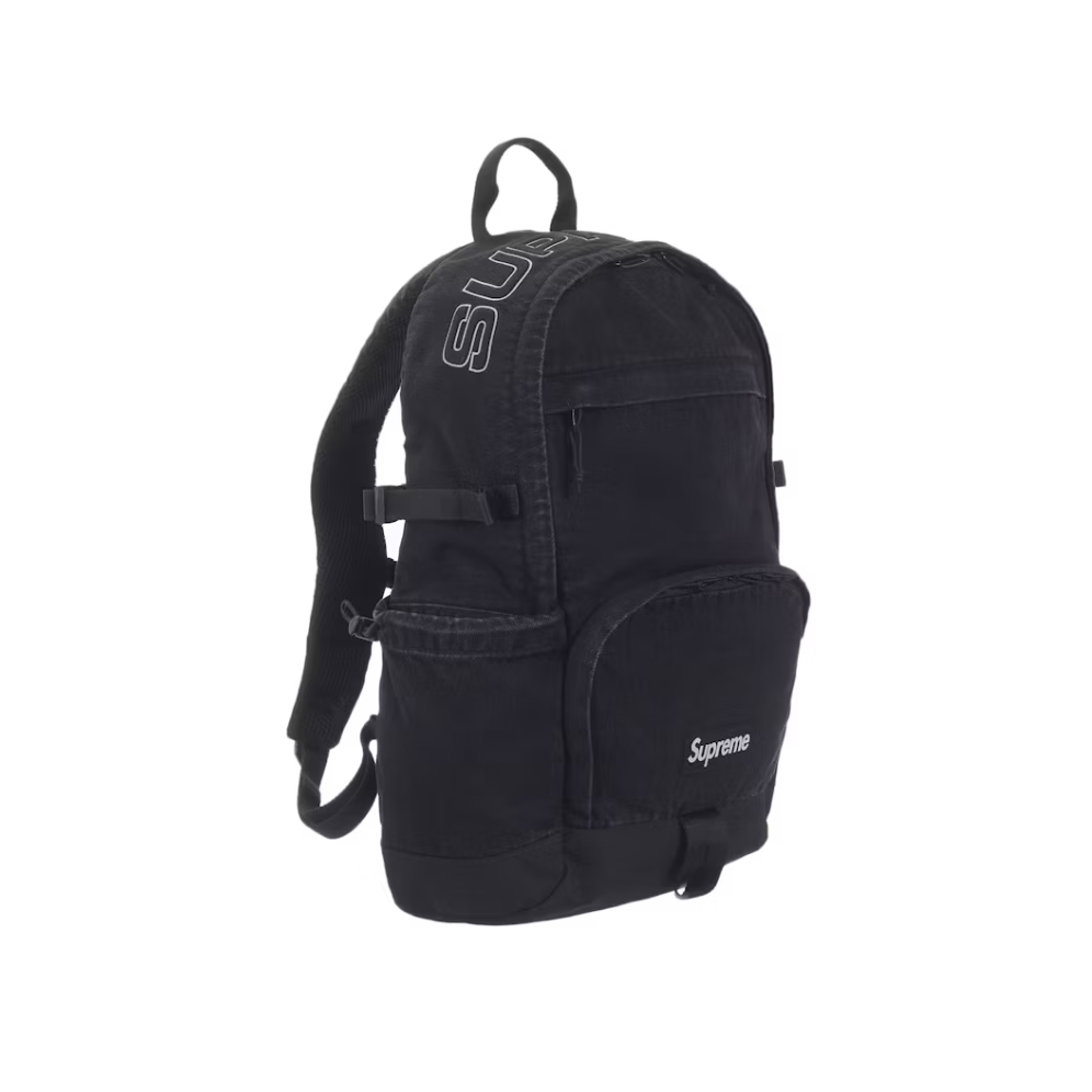 Supreme Denim Backpack Black
