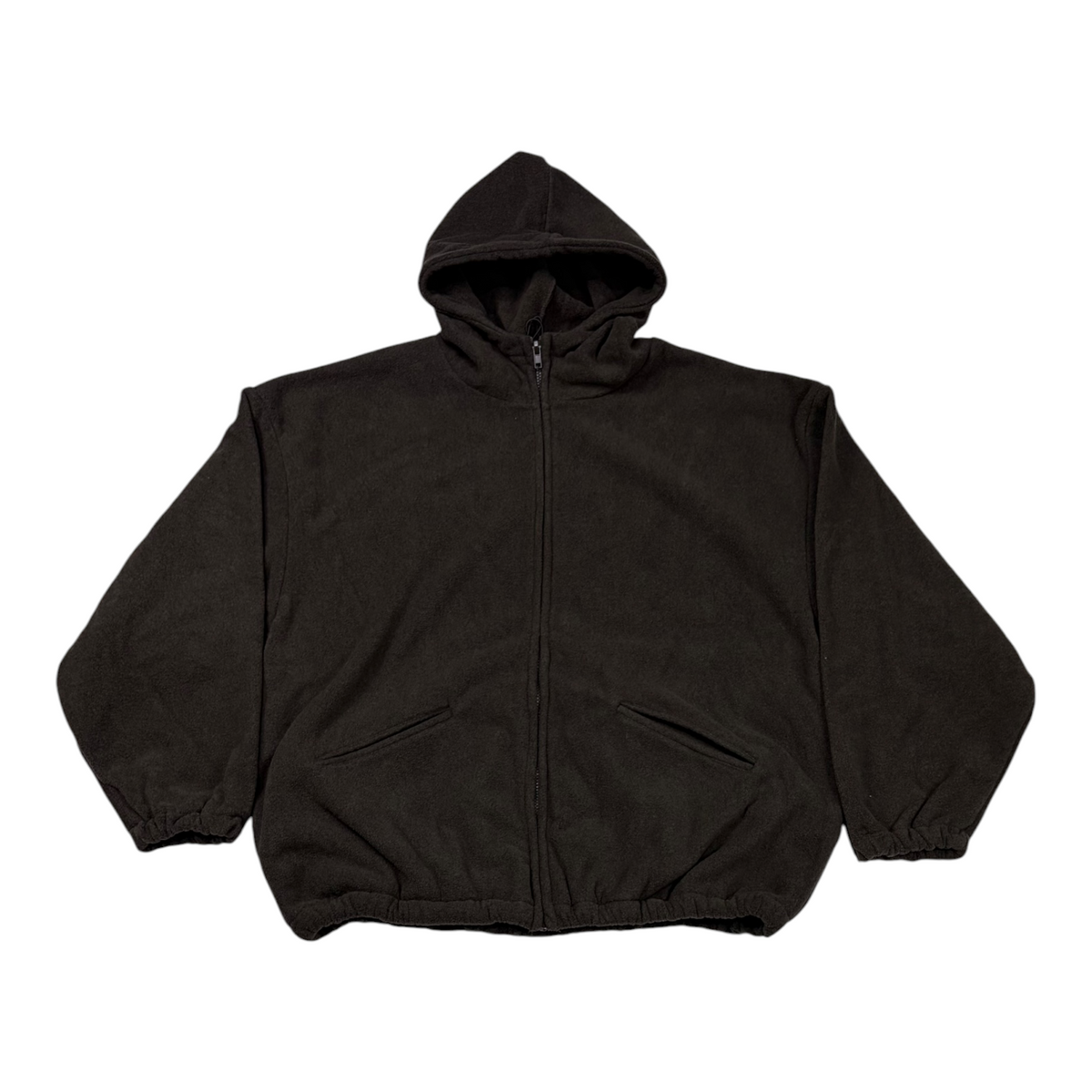 Yeezy x Gap Polar Fleece Zip Up Black Coffee