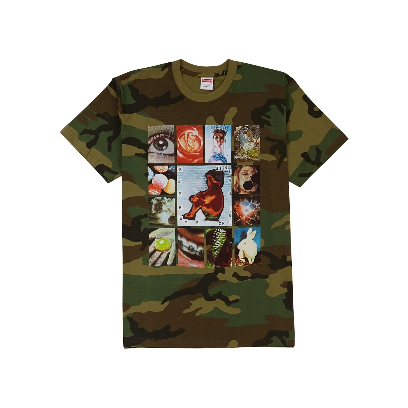 Supreme Original Sin Tee Woodland Camo