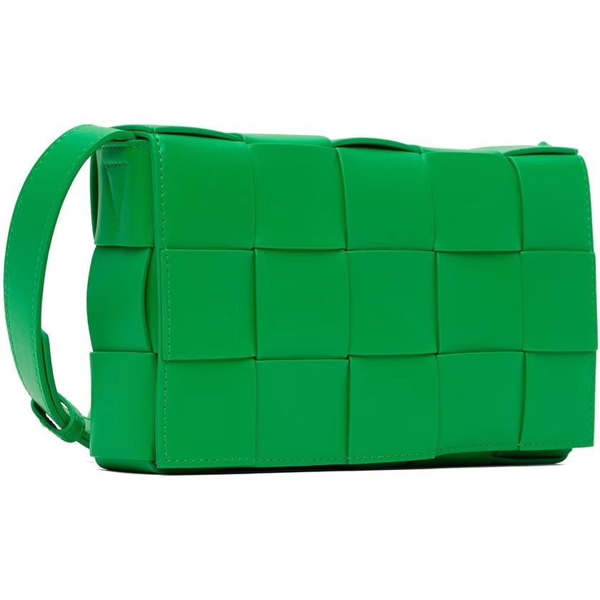 Bottega Veneta Green Medium Cassette Bag