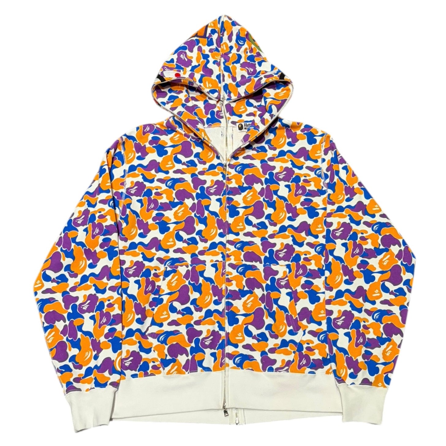 BAPE Store Los Angeles Separate Shark Full Zip Hoodie Multicolor