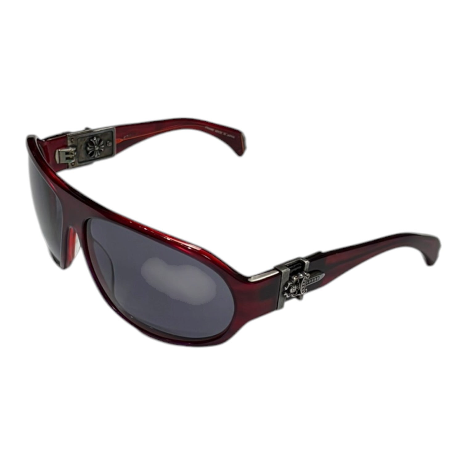 Chrome Hearts Hung Sunglasses Red