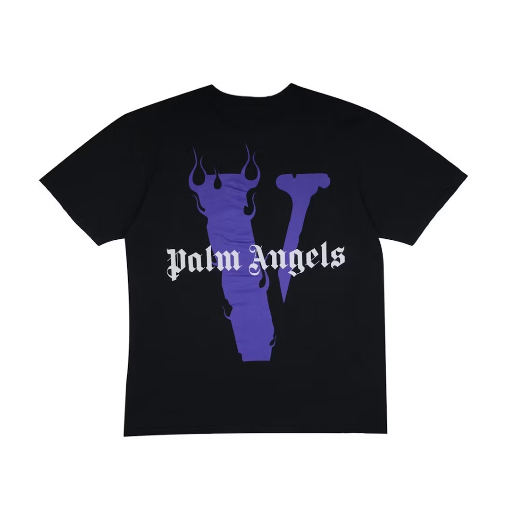 Vlone x Palm Angels T-shirt Black/Purple