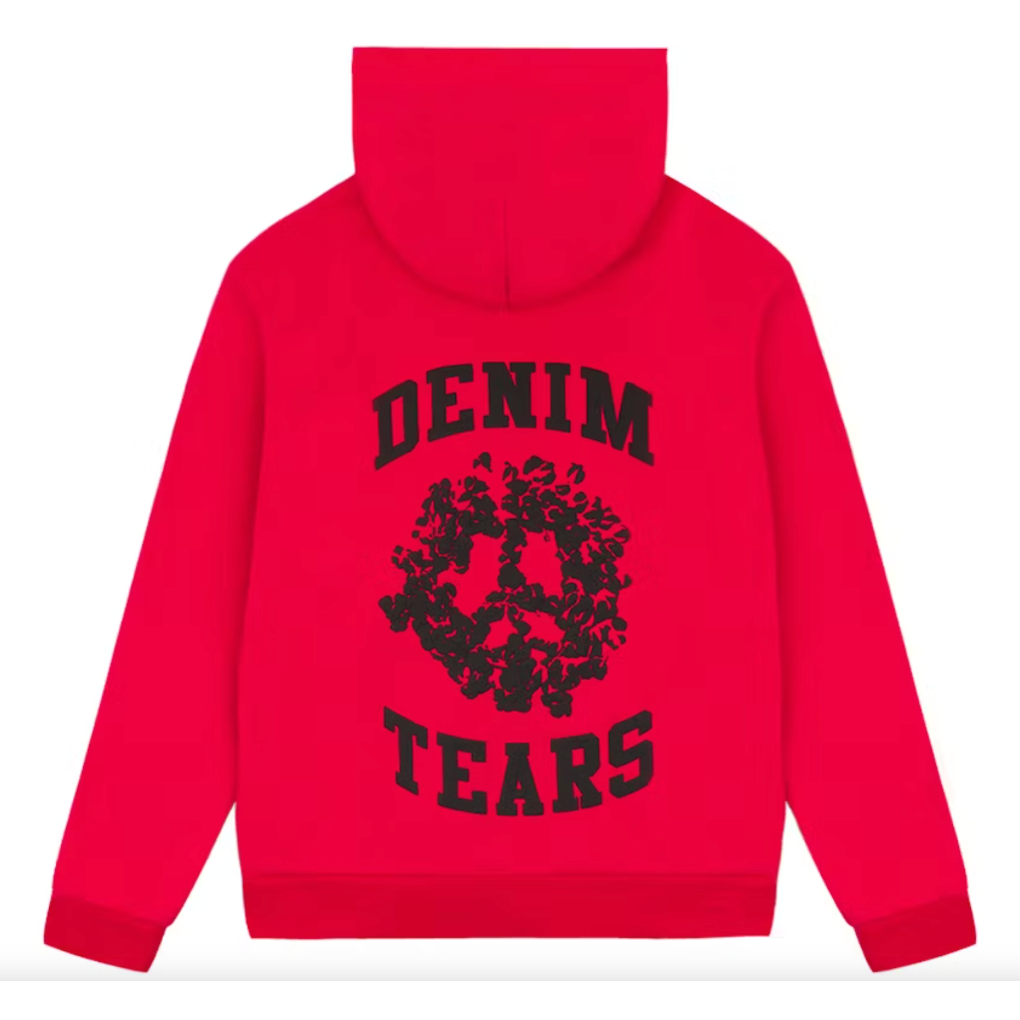 Denim Tears Denim University Zip Hoodie (SS24) Red