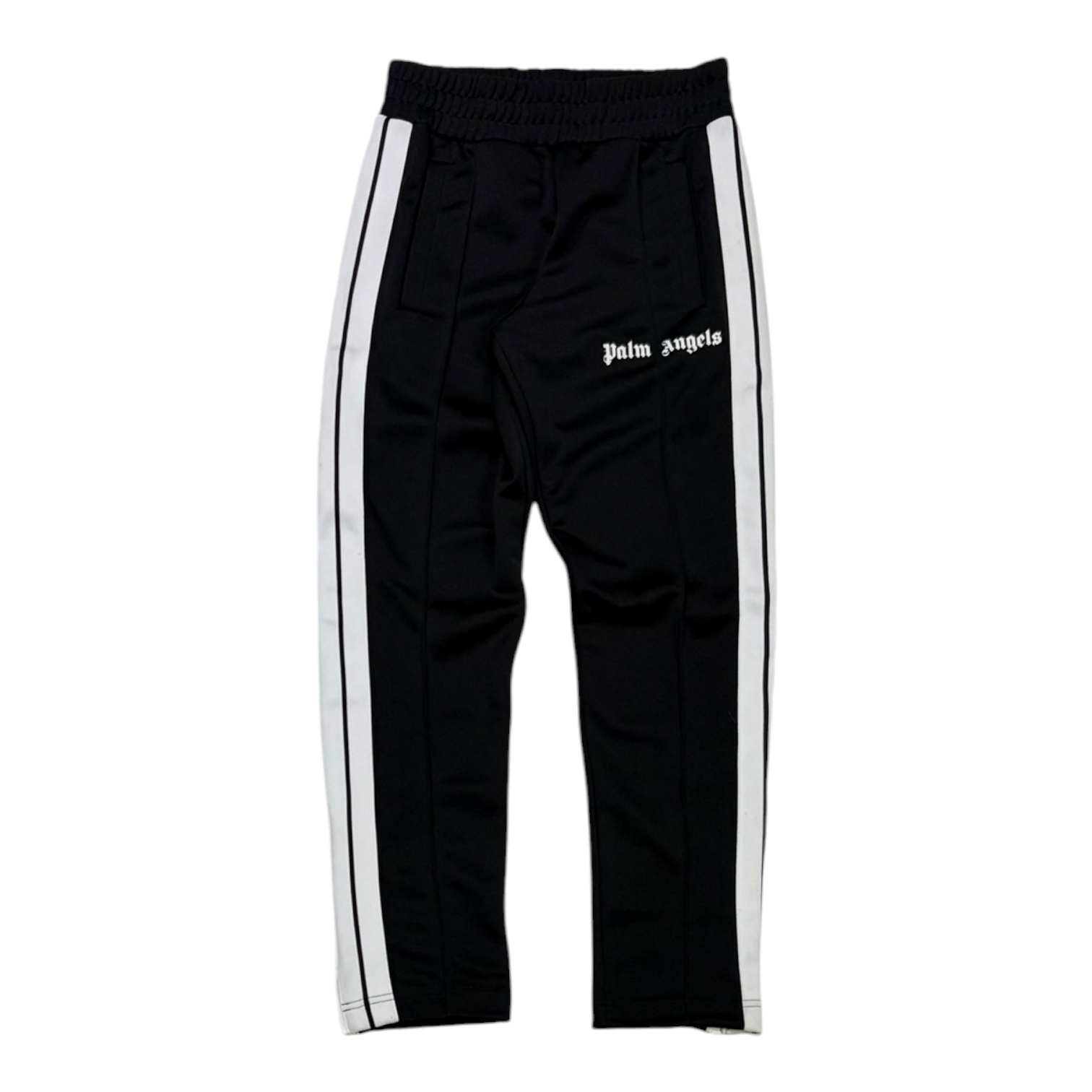 Palm Angels Slim Track Pants Black/White
