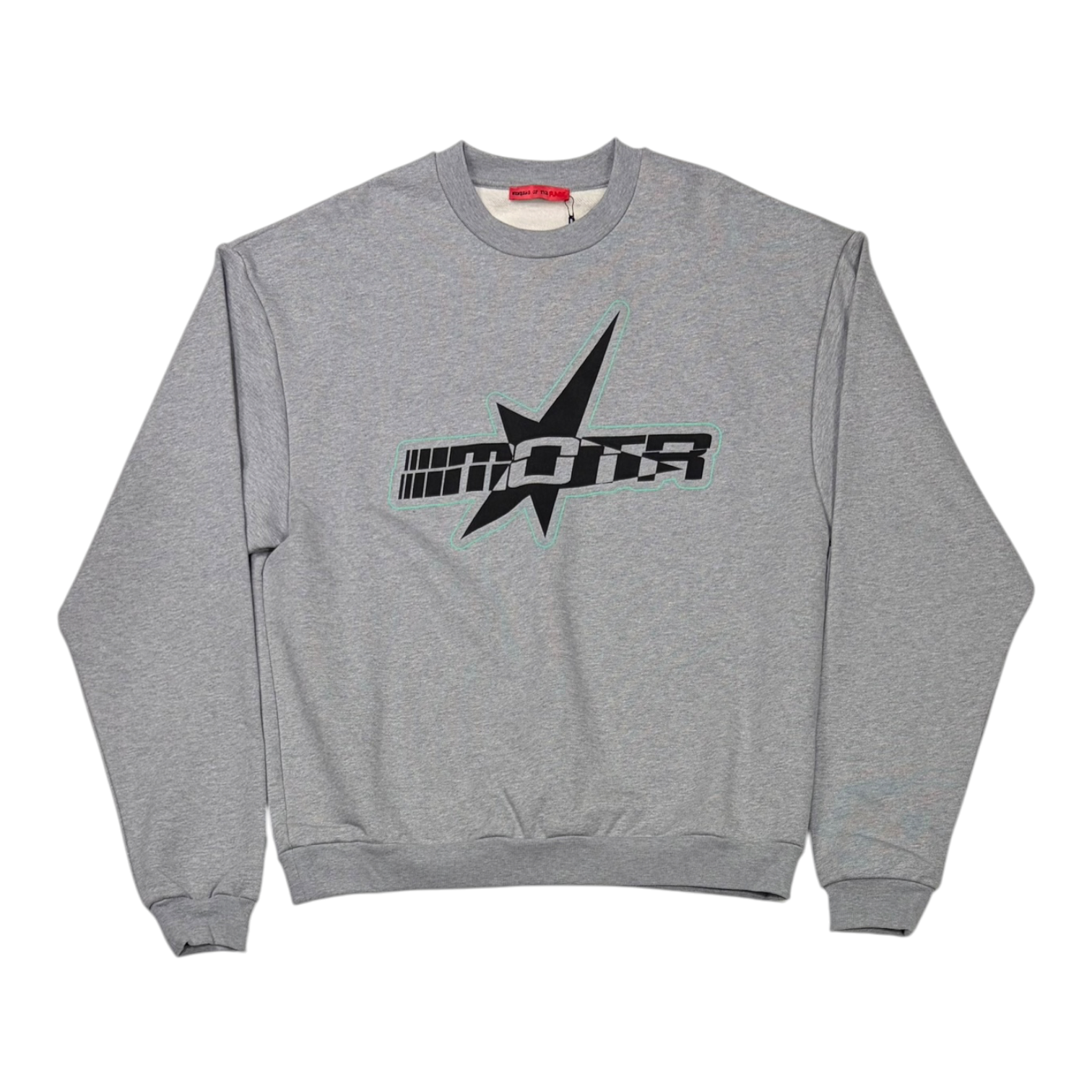 Members of The Rage Oversized Crewneck Heather Grey