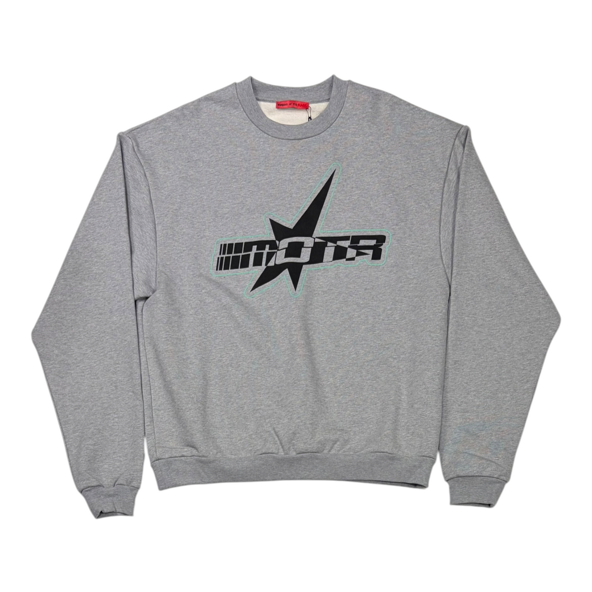Members of The Rage Oversized Crewneck Heather Grey