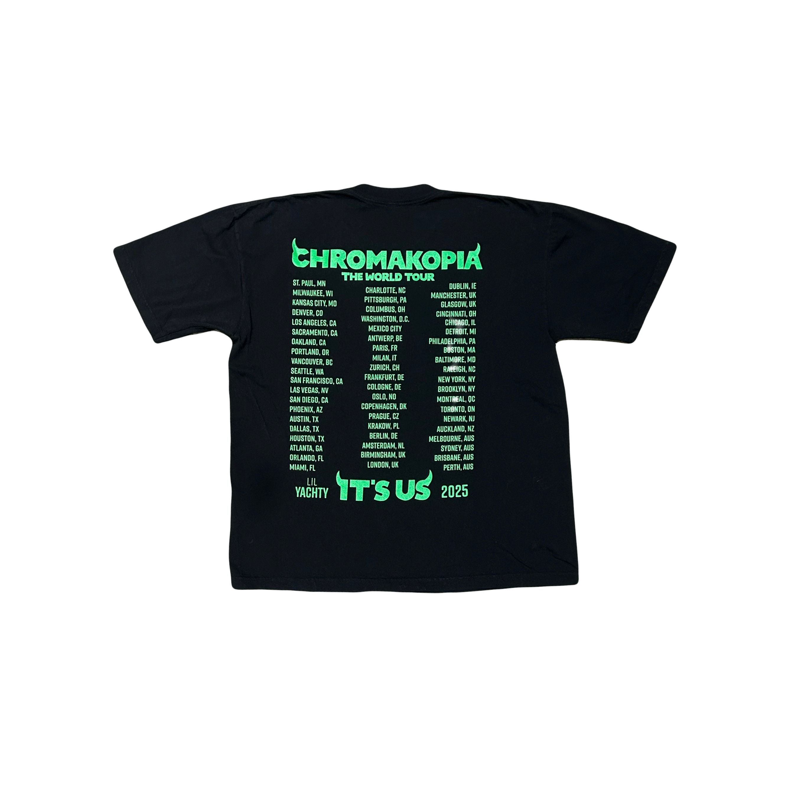 Concrete Boys Chromakopia Yachty & Tyler Tee Black