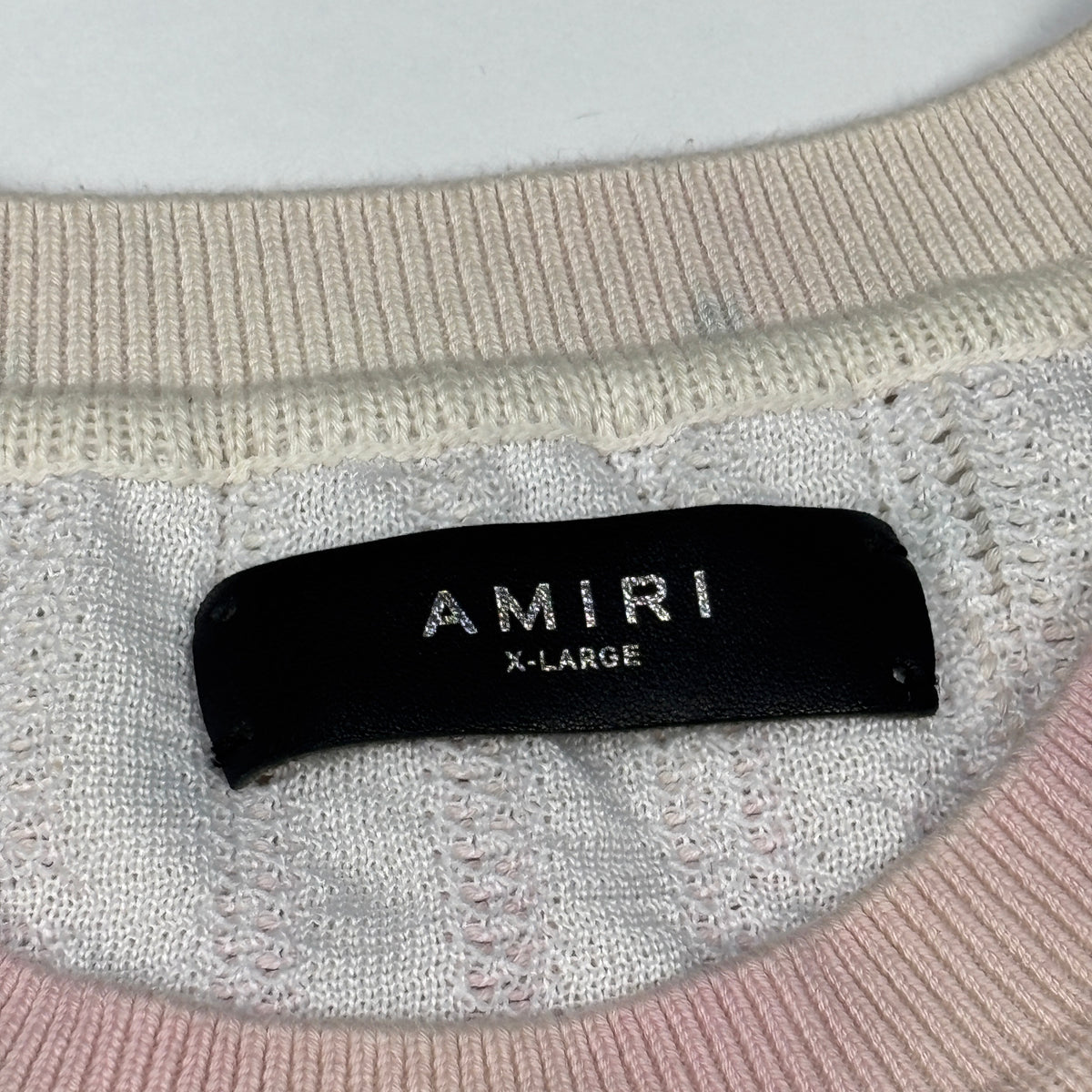 Amiri Repeat Sweater Pink