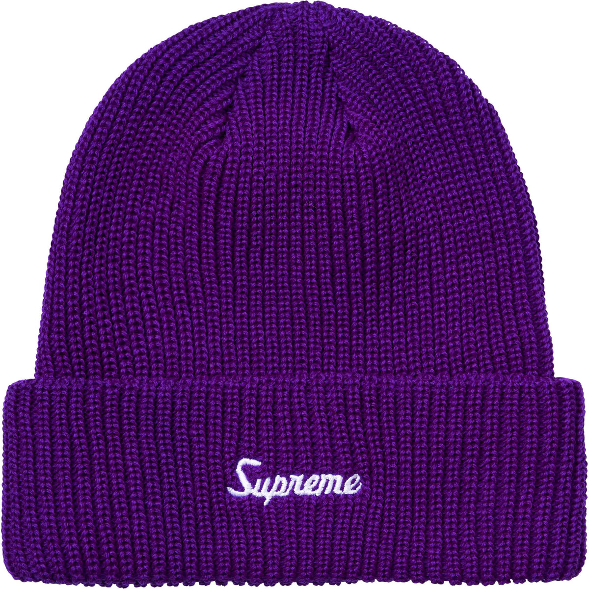 Supreme Loose Gauge Beanie (FW26) Purple