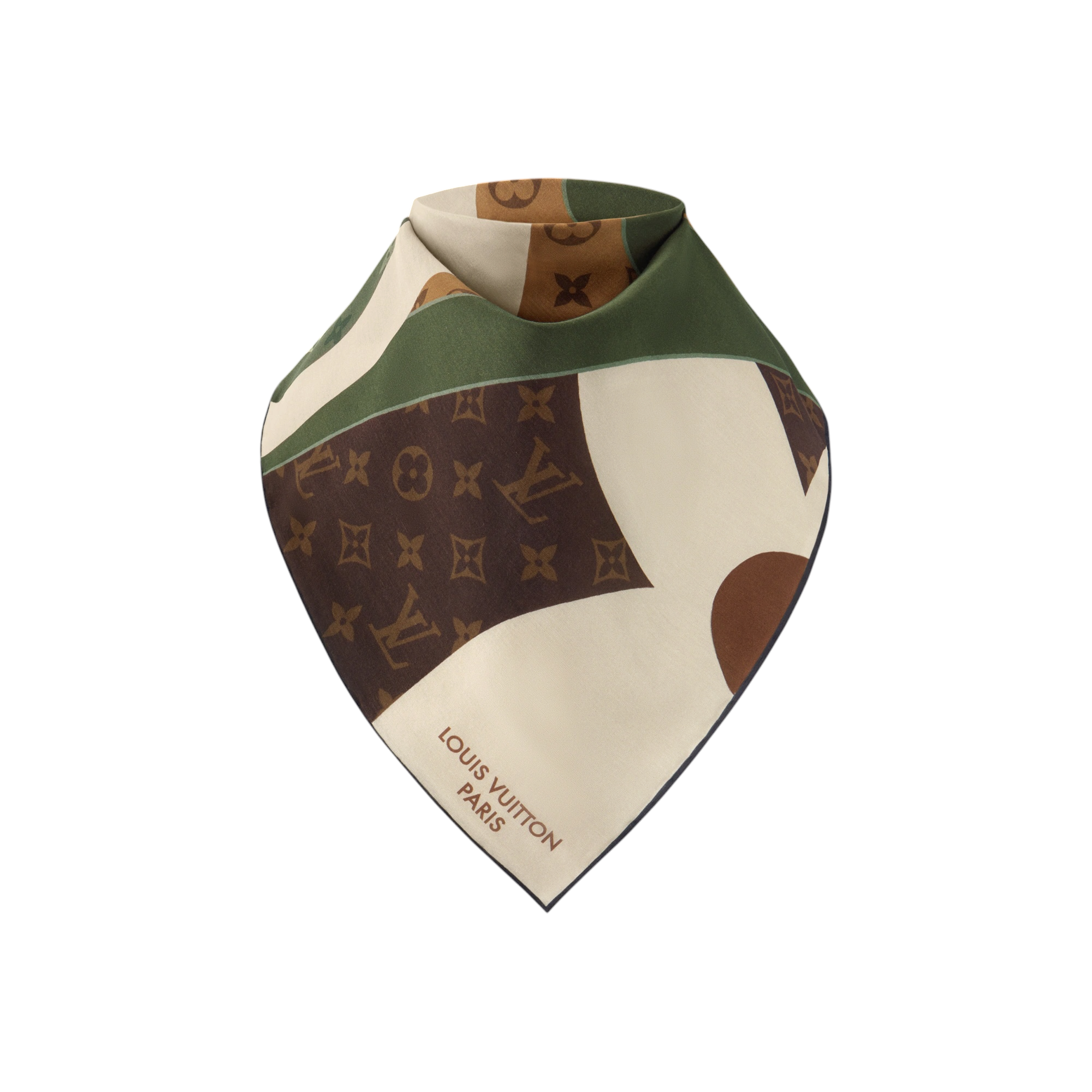 Louis Vuitton Monogram Patchwork Bandana