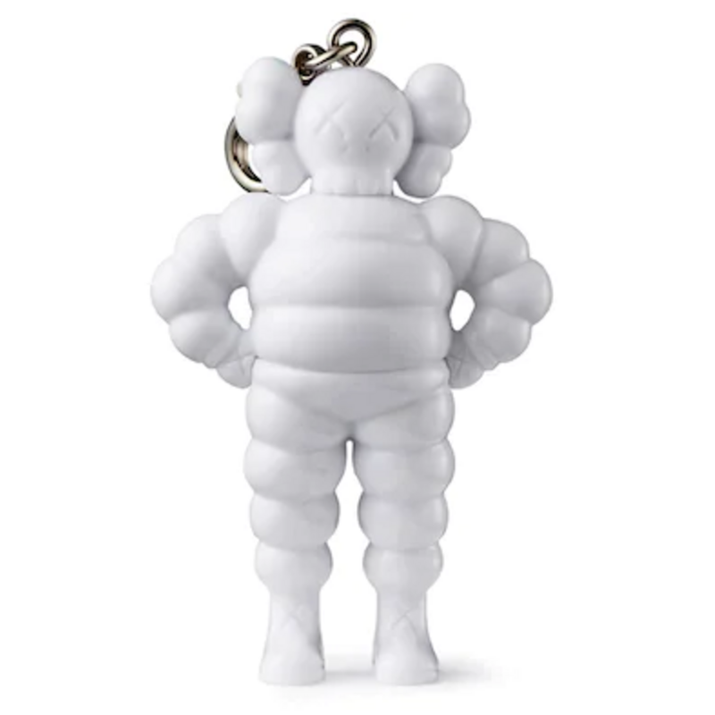 Kaws OriginalFake Chum Figure Keychain White (2009)