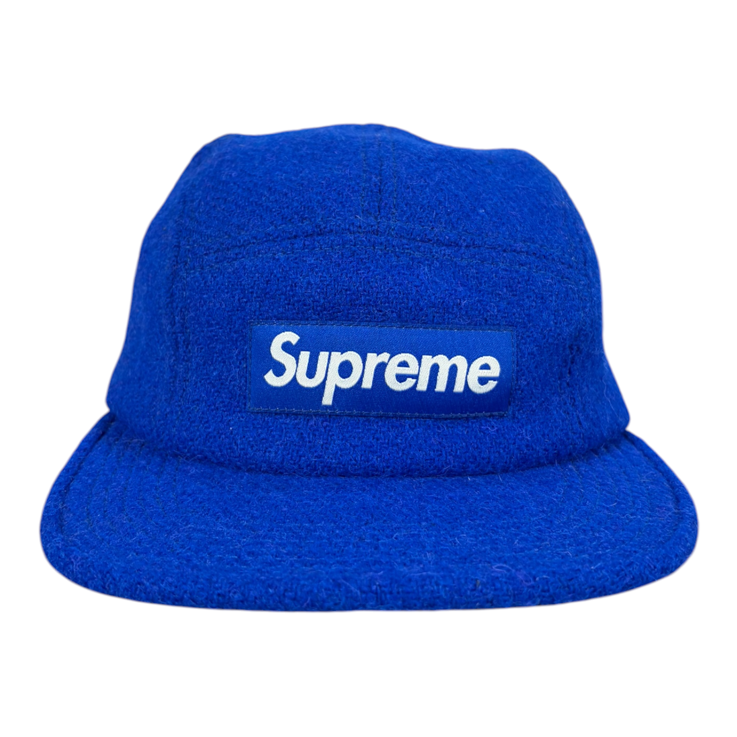 Supreme Harris Tweed Camp Cap Royal