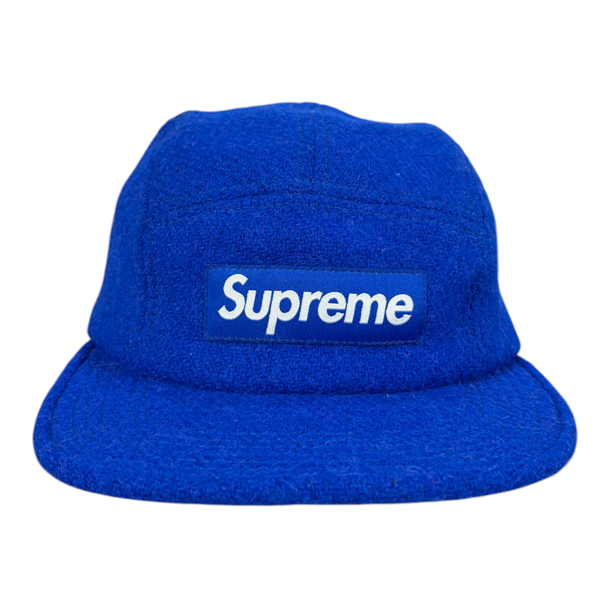 Supreme Harris Tweed Camp Cap Royal