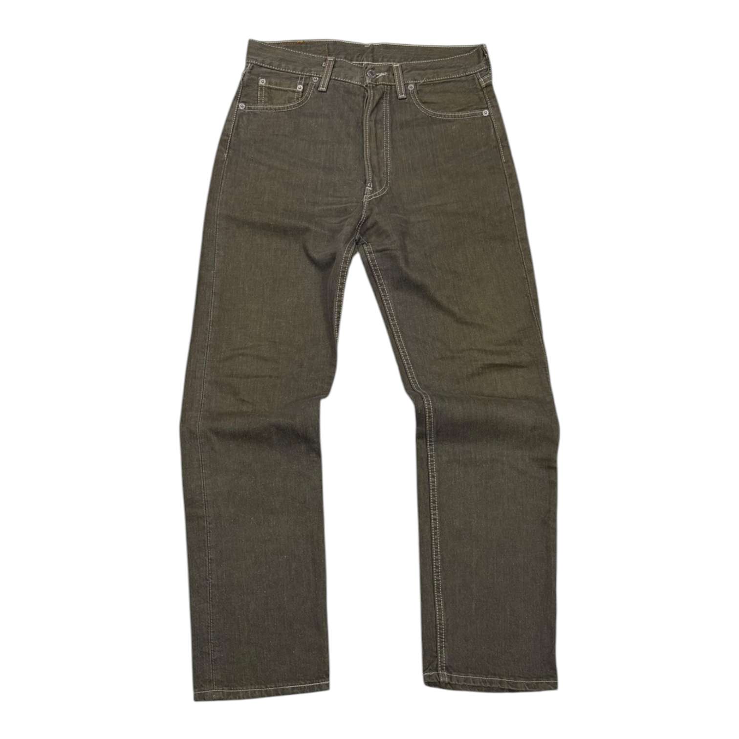 Y2K Levi's 501 Denim Jeans Grey Wash