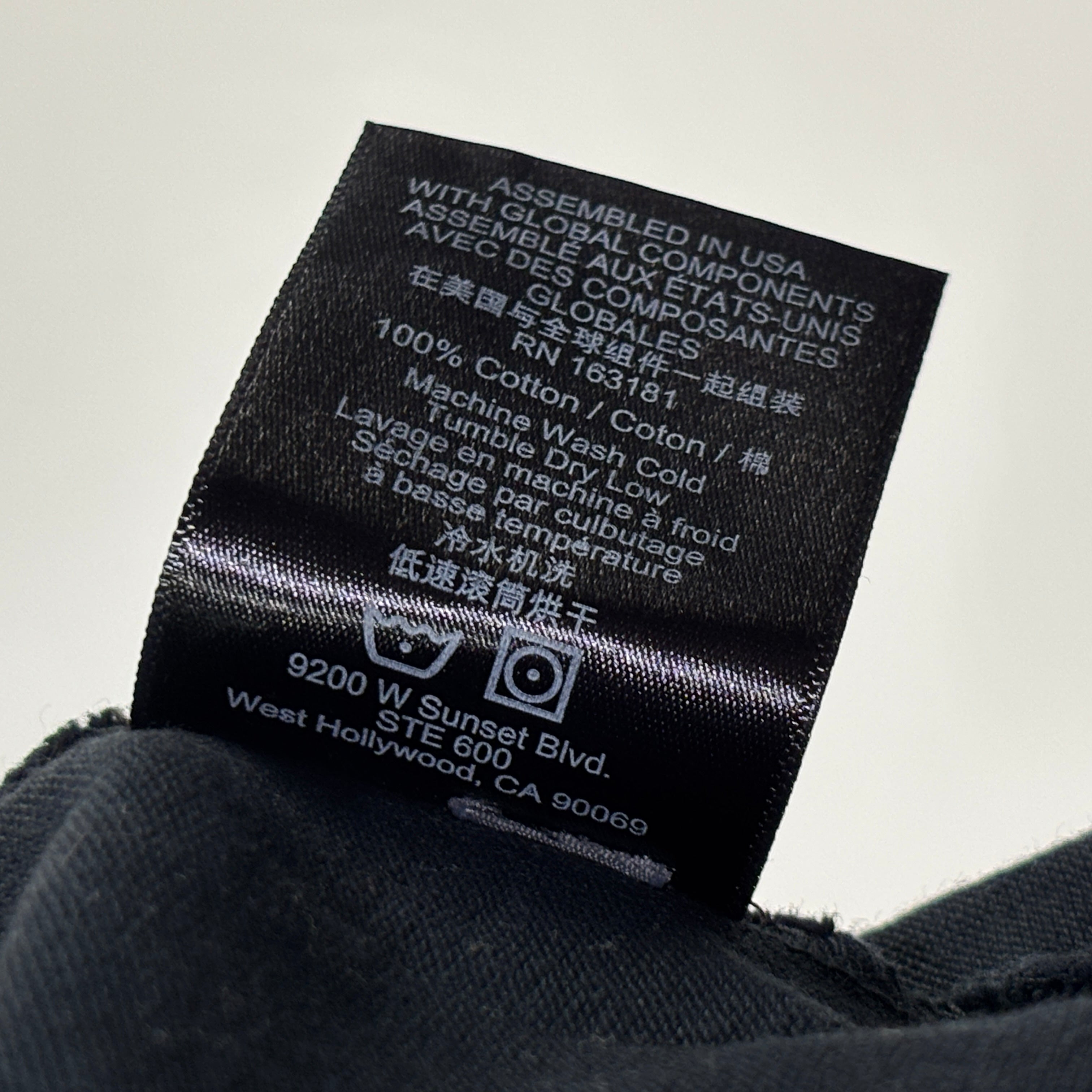 Rhude Cotswold Crest T-Shirt Vintage Black