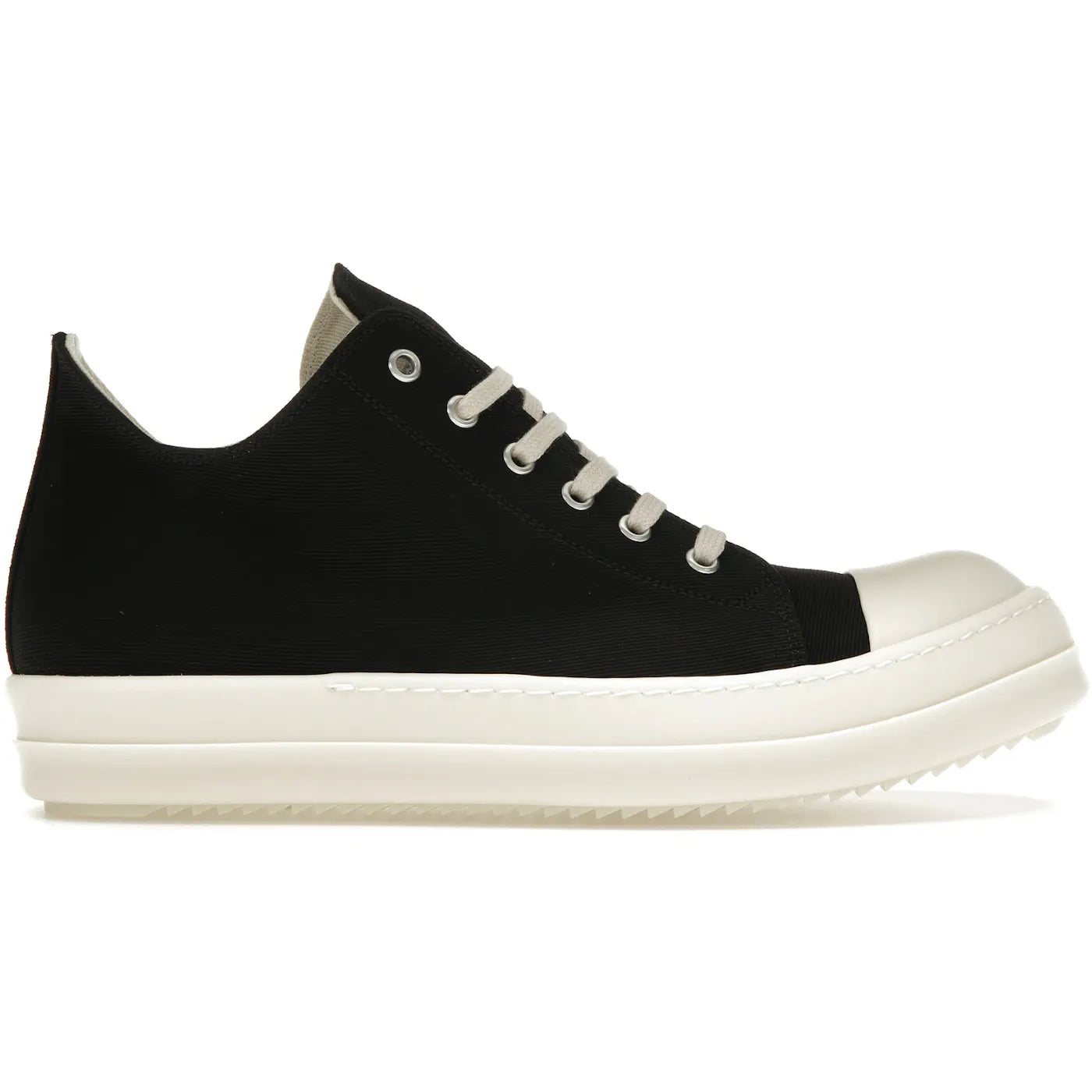 Rick Owens DRKSHDW Lido Low Sneaks Black Milk
