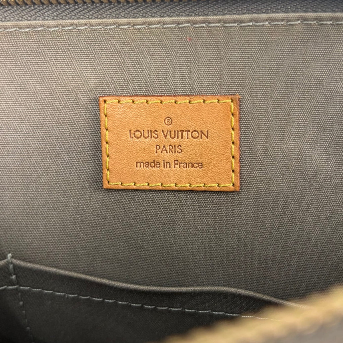 Louis Vuitton Alma PM Monogram Vernis Gold