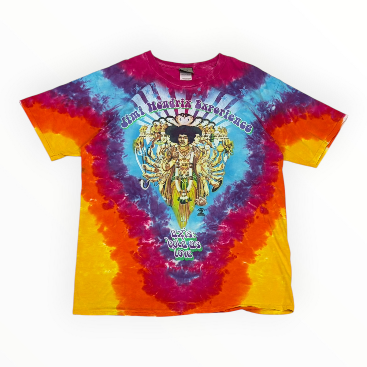 Jimi Hendrix Experience Tee Tie Dye