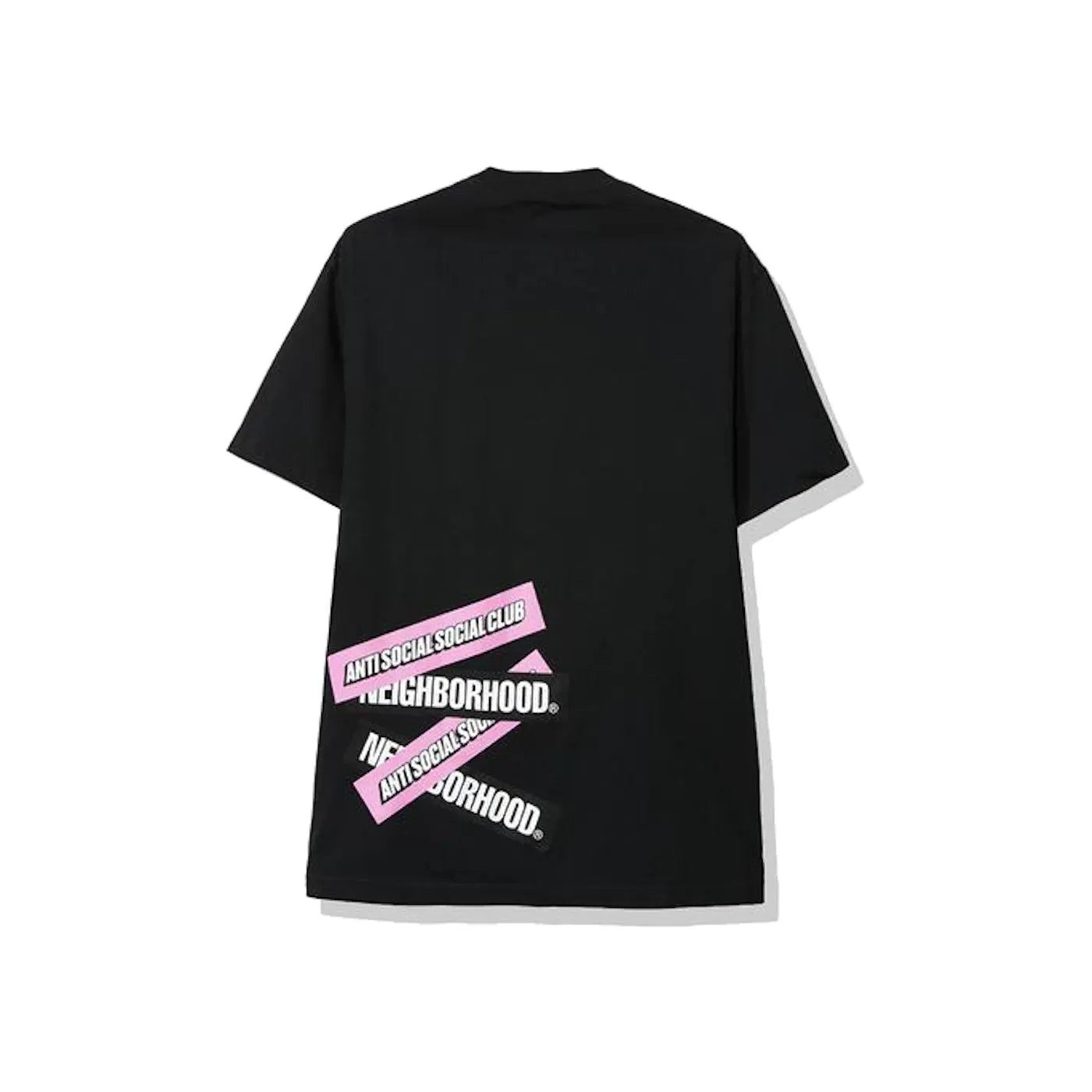 Anti Social Social Club x Neighborhood Stuck On You Tee Black