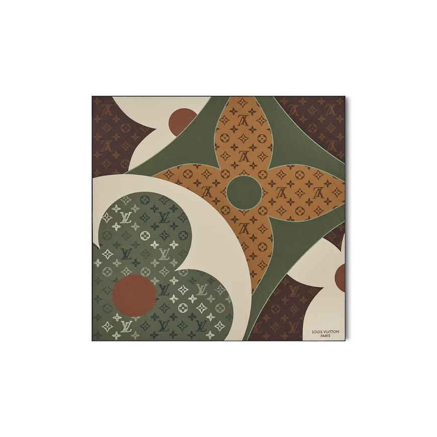 Louis Vuitton Monogram Patchwork Bandana
