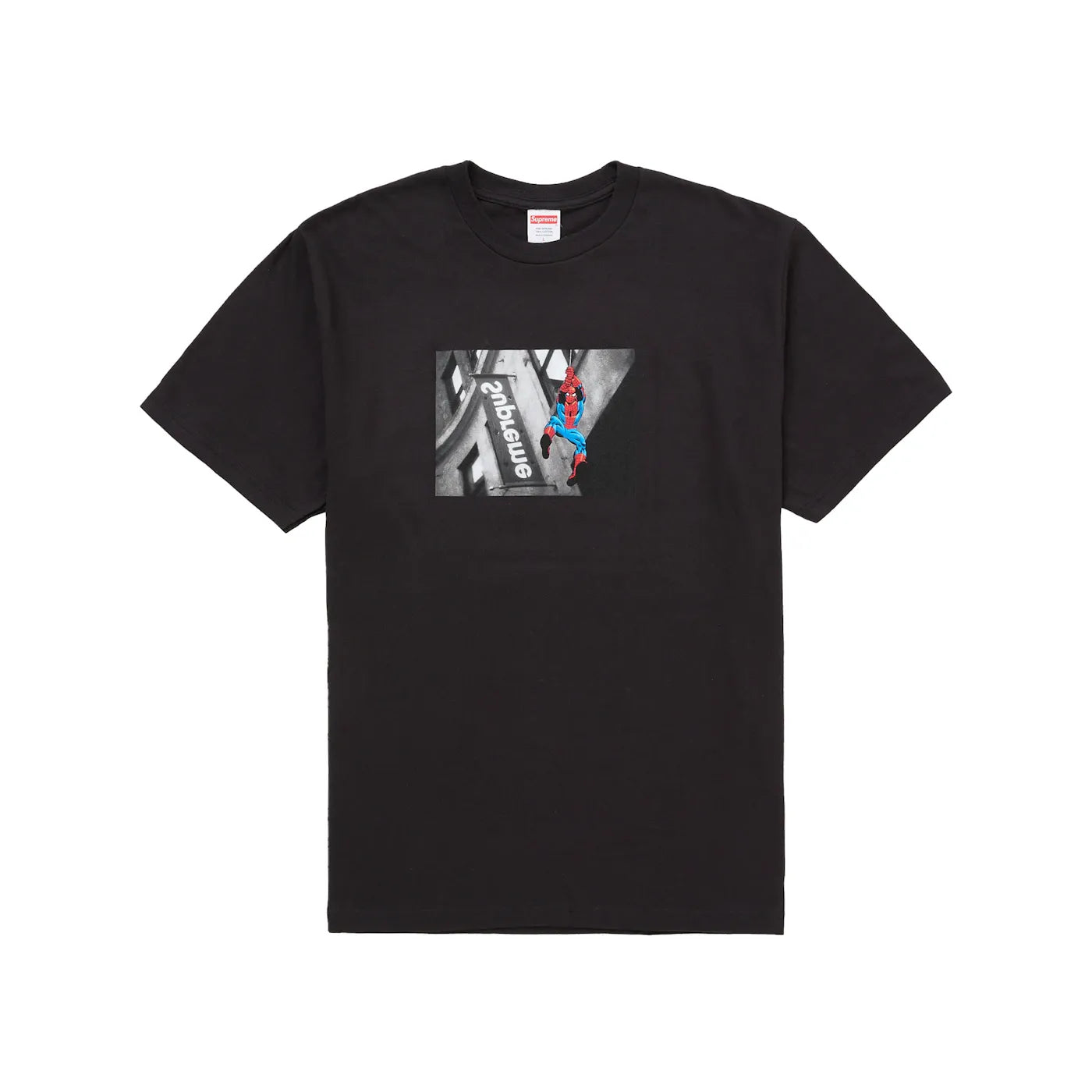 Supreme Spider-Man Tee Black