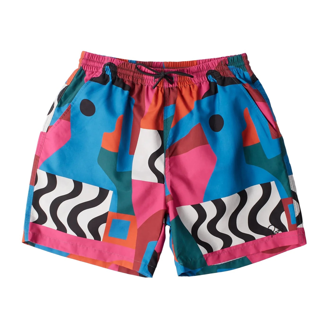 Parra Distorted Water Swim Shorts