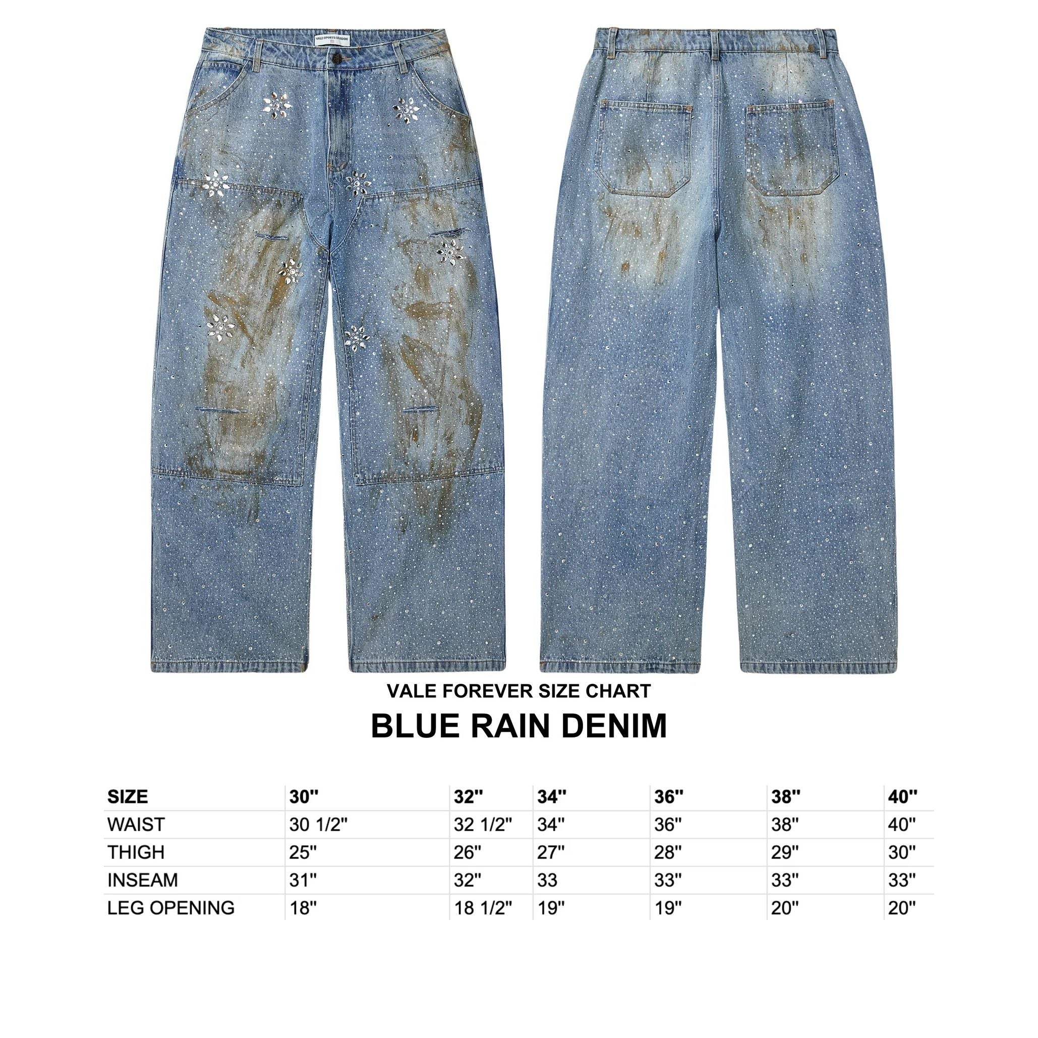 Vale Forever Denim Rhinestone Jeans
